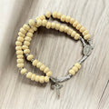 Miraculous Medal Beaded Full Rosary Bracelet